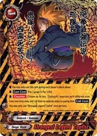Strongest Legend Topfist - Buddy Ragnarok - Future Card BuddyFight card