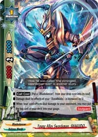Young Alloy Swordsman, SHAKUDO - Buddy Ragnarok - Future Card BuddyFight card