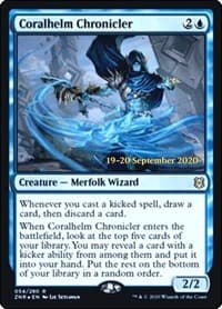 Coralhelm Chronicler - Prerelease Cards - Magic: The Gathering card