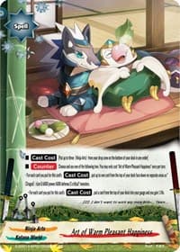 Art of Warm Pleasant Happiness - Buddy Ragnarok - Future Card BuddyFight card