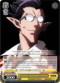 Nazarick's Loyal Retainer, Demiurge - Nazarick: Tomb of the Undead - Weiss Schwarz card