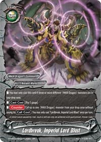 Lordbreak, Imperial Lord Blast - Buddy Ragnarok - Future Card BuddyFight card