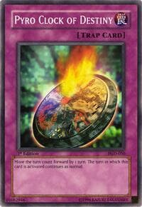 Pyro Clock of Destiny - Pharaonic Guardian - YuGiOh card