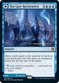 Sea Gate Restoration - Prerelease Cards - Magic: The Gathering card