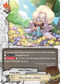 Pure Dream Chiffon! - Buddy Ragnarok - Future Card BuddyFight card