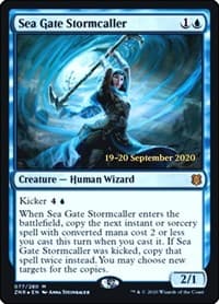 Sea Gate Stormcaller - Prerelease Cards - Magic: The Gathering card