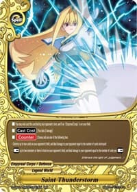 Saint Thunderstorm - Buddy Ragnarok - Future Card BuddyFight card