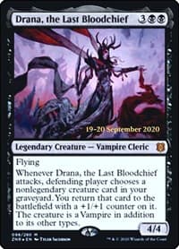 Drana, the Last Bloodchief - Prerelease Cards - Magic: The Gathering card