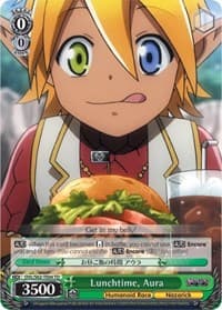 Lunchtime, Aura - Nazarick: Tomb of the Undead - Weiss Schwarz card
