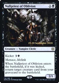 Nullpriest of Oblivion - Prerelease Cards - Magic: The Gathering card