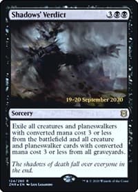 Shadows' Verdict - Prerelease Cards - Magic: The Gathering card