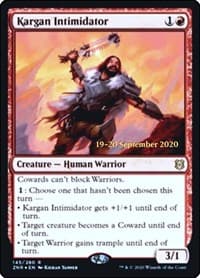 Kargan Intimidator - Prerelease Cards - Magic: The Gathering card