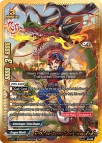 Fifth Omni Dragon Lord, Tenbu "Re:B" (SR) - Buddy Ragnarok - Future Card BuddyFight card
