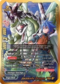 Jackknife Dragon "Re:B" (SP) - Buddy Ragnarok - Future Card BuddyFight card
