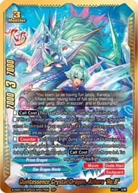 Quintessence Crystal Dragon, Athora "Re:B" (SP) - Buddy Ragnarok - Future Card BuddyFight card