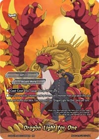 Dragon Light for One - Buddy Ragnarok - Future Card BuddyFight card