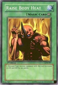 Raise Body Heat - The Legend of Blue Eyes White Dragon - YuGiOh card