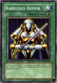 Raregold Armor - Magician's Force - YuGiOh card