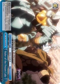 Ruler of the Frozen Lake (RRR) - Nazarick: Tomb of the Undead - Weiss Schwarz card