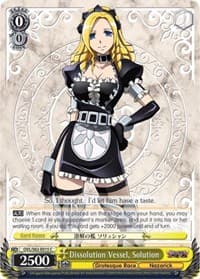Dissolution Vessel, Solution - Nazarick: Tomb of the Undead - Weiss Schwarz card