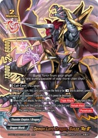 Demon Lord Dragon, Batzz "Re:B" - Buddy Ragnarok - Future Card BuddyFight card