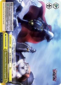 The Curtains Rise on a Legend (RRR) - Nazarick: Tomb of the Undead - Weiss Schwarz card