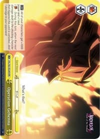 Operation Gehenna (RRR) - Nazarick: Tomb of the Undead - Weiss Schwarz card