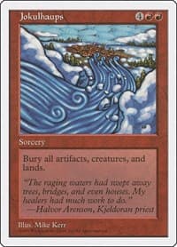 Jokulhaups - Fifth Edition - Magic: The Gathering card
