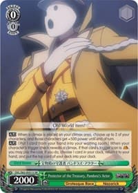 Protector of the Treasury, Pandora's Actor (SR) - Nazarick: Tomb of the Undead - Weiss Schwarz card