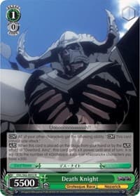 Death Knight - Nazarick: Tomb of the Undead - Weiss Schwarz card