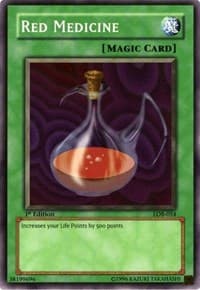 Red Medicine - The Legend of Blue Eyes White Dragon - YuGiOh card