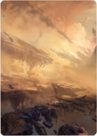 Plains Art Card (7/81) - Art Series: Zendikar Rising - Magic: The Gathering card