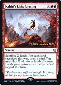 Nahiri's Lithoforming - Prerelease Cards - Magic: The Gathering card