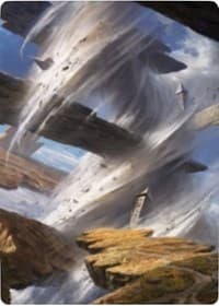 Plains Art Card (8/81) - Art Series: Zendikar Rising - Magic: The Gathering card