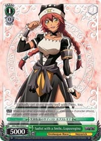 Sadist with a Smile, Lupusregina - Nazarick: Tomb of the Undead - Weiss Schwarz card