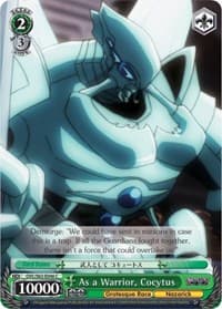 As a Warrior, Cocytus - Nazarick: Tomb of the Undead - Weiss Schwarz card