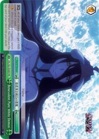 Benevolent Pure White Demon (RRR) - Nazarick: Tomb of the Undead - Weiss Schwarz card