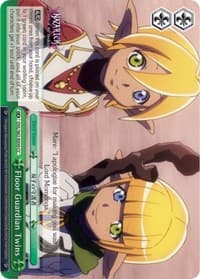 Floor Guardian Twins - Nazarick: Tomb of the Undead - Weiss Schwarz card