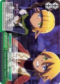 Floor Guardian Twins (RRR) - Nazarick: Tomb of the Undead - Weiss Schwarz card