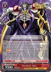 Overlord, Ainz - Nazarick: Tomb of the Undead - Weiss Schwarz card