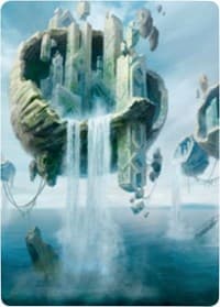 Island Art Card (11/81) - Art Series: Zendikar Rising - Magic: The Gathering card