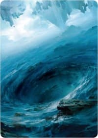 Island Art Card (12/81) - Art Series: Zendikar Rising - Magic: The Gathering card
