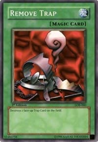 Remove Trap - The Legend of Blue Eyes White Dragon - YuGiOh card