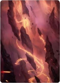 Mountain Art Card (16/81) - Art Series: Zendikar Rising - Magic: The Gathering card