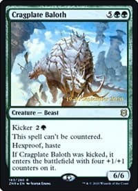 Cragplate Baloth - Prerelease Cards - Magic: The Gathering card