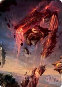 Mountain Art Card (17/81) - Art Series: Zendikar Rising - Magic: The Gathering card