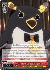 Assistant Butler, Eclair - Nazarick: Tomb of the Undead - Weiss Schwarz card