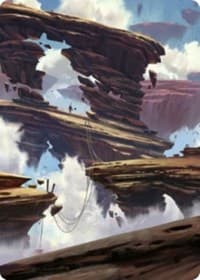 Boulderloft Pathway Art Card - Art Series: Zendikar Rising - Magic: The Gathering card