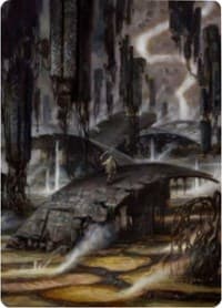 Grimclimb Pathway Art Card - Art Series: Zendikar Rising - Magic: The Gathering card