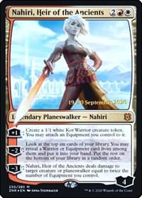 Nahiri, Heir of the Ancients - Prerelease Cards - Magic: The Gathering card